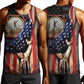 24th Regiment USCT Men Tank Top Flag of Freedom - African Pride