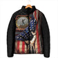 24th Regiment USCT Padded Jacket Flag of Freedom - African Pride