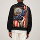 24th Regiment USCT Sleeve Zip Bomber Jacket Flag of Freedom - African Pride