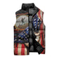 24th Regiment USCT Sleeveless Puffer Jacket Flag of Freedom - African Pride