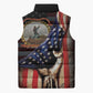 24th Regiment USCT Sleeveless Puffer Jacket Flag of Freedom - African Pride