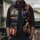 24th Regiment USCT Sleeveless Puffer Jacket Flag of Freedom - African Pride