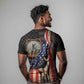 24th Regiment USCT T shirt Flag of Freedom - African Pride