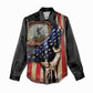 24th Regiment USCT Women Casual Shirt Flag of Freedom - African Pride