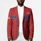 Custom Panama Football 2026 Blazer La Marea Roja Rising