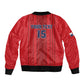 Custom Panama Football 2026 Bomber Jacket La Marea Roja Rising
