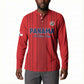Custom Panama Football 2026 Button Sweatshirt La Marea Roja Rising
