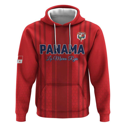 Custom Panama Football 2026 Hoodie La Marea Roja Rising