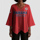 Custom Panama Football 2026 Kimono Sleeve Blouse La Marea Roja Rising