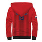 Custom Panama Football 2026 Sherpa Hoodie La Marea Roja Rising