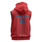 Custom Panama Football 2026 Sleeveless Zip Hoodie La Marea Roja Rising