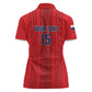 Custom Panama Football 2026 Women Polo Shirt La Marea Roja Rising