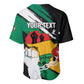 Personalised Afro Nigeria Juneteenth Baseball Jersey Freedom Day