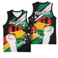Personalised Afro Nigeria Juneteenth Basketball Jersey Freedom Day - African Pride