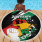Afro Nigeria Juneteenth Beach Blanket Freedom Day