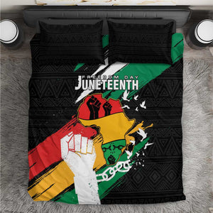 Afro Nigeria Juneteenth Bedding Set Freedom Day