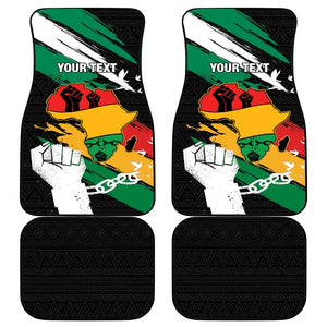 Afro Nigeria Juneteenth Car Mats Freedom Day