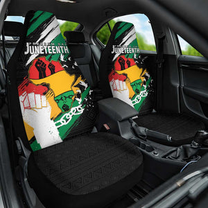 Afro Nigeria Juneteenth Car Seat Cover Freedom Day