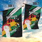 Afro Nigeria Juneteenth Garden Flag Freedom Day
