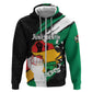 Personalised Afro Nigeria Juneteenth Hoodie Freedom Day