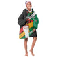 Personalised Afro Nigeria Juneteenth Kid Wearable Blanket Hoodie Freedom Day