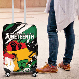 Afro Nigeria Juneteenth Luggage Cover Freedom Day
