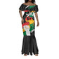 Personalised Afro Nigeria Juneteenth Mermaid Dress Freedom Day