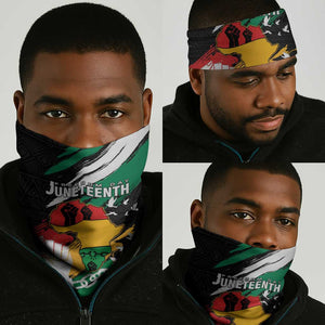 Afro Nigeria Juneteenth Neck Gaiter Freedom Day - African Pride
