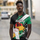 Personalised Afro Nigeria Juneteenth Polo Shirt Freedom Day