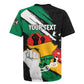 Personalised Afro Nigeria Juneteenth Rugby Jersey Freedom Day