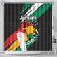 Afro Nigeria Juneteenth Shower Curtain Freedom Day