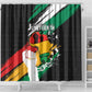 Afro Nigeria Juneteenth Shower Curtain Freedom Day