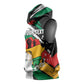 Personalised Afro Nigeria Juneteenth Sleeveless Hoodie Freedom Day - African Pride