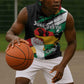Personalised Afro Nigeria Juneteenth Sleeveless Hoodie Freedom Day - African Pride
