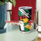 Personalised Afro Nigeria Juneteenth Tumbler Cup Freedom Day
