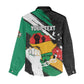 Personalised Afro Nigeria Juneteenth Women Casual Shirt Freedom Day