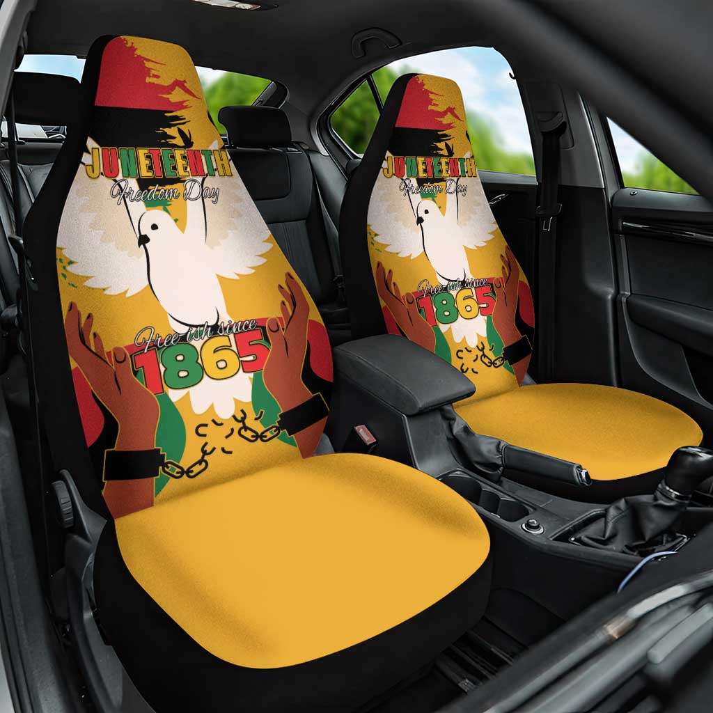 African American Juneteenth 1865 Car Seat Cover Black Freedom