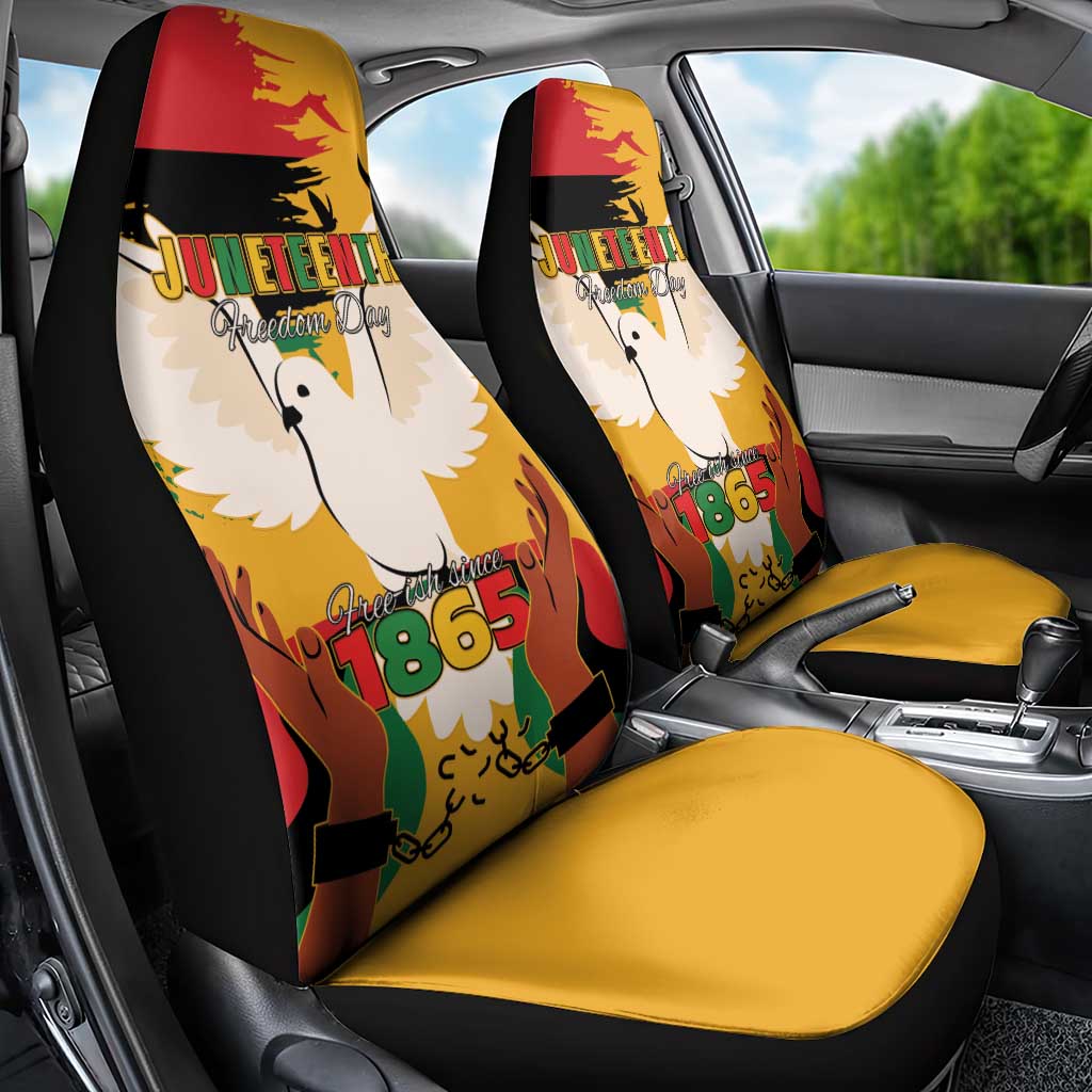 African American Juneteenth 1865 Car Seat Cover Black Freedom