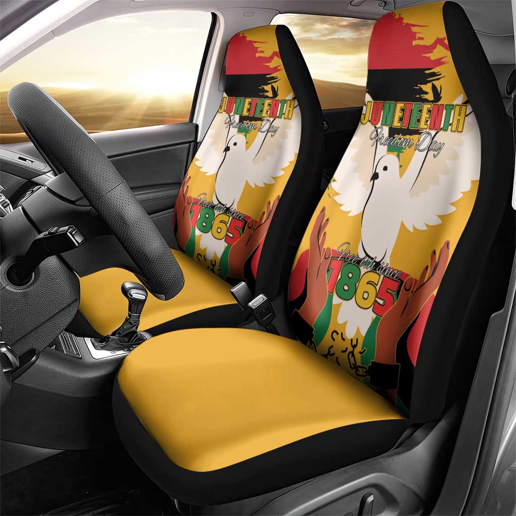 African American Juneteenth 1865 Car Seat Cover Black Freedom