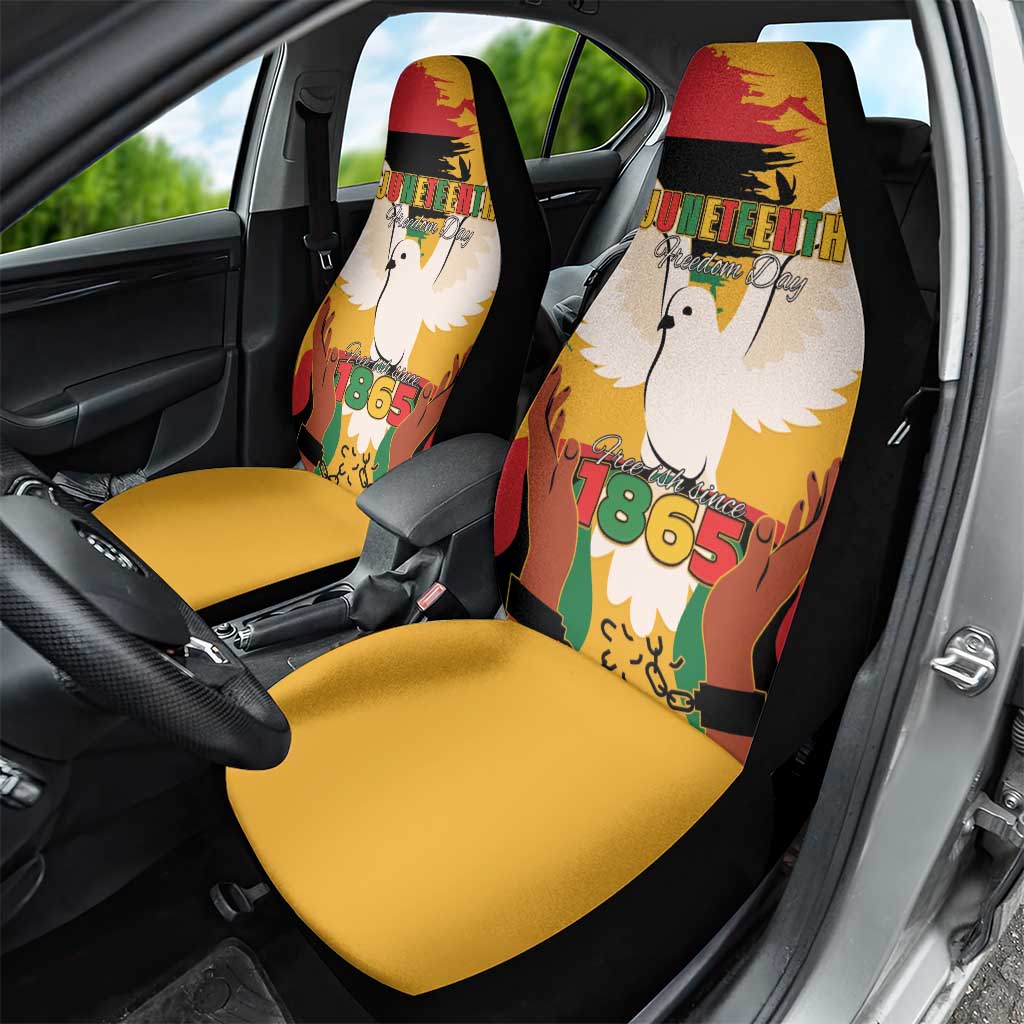 African American Juneteenth 1865 Car Seat Cover Black Freedom