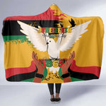 African American Juneteenth 1865 Hooded Blanket Black Freedom