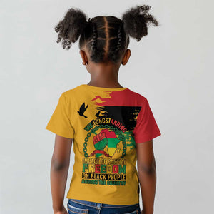 African American Juneteenth 1865 Kid T shirt Black Freedom