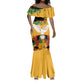 African American Juneteenth 1865 Mermaid Dress Black Freedom
