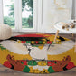 African American Juneteenth 1865 Round Carpet Black Freedom