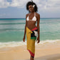 African American Juneteenth 1865 Sarong Black Freedom