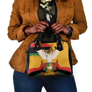 African American Juneteenth 1865 Shoulder Handbag Black Freedom