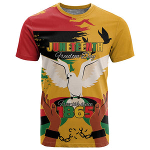 African American Juneteenth 1865 T shirt Black Freedom