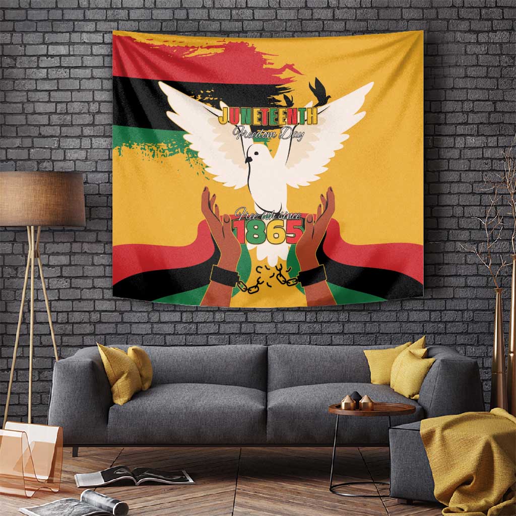 African American Juneteenth 1865 Tapestry Black Freedom