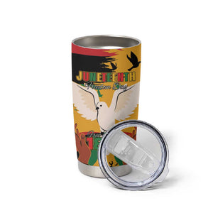 African American Juneteenth 1865 Tumbler Cup Black Freedom