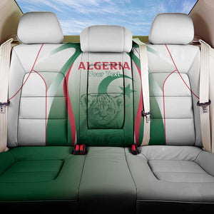 Algeria Rugby Custom Back Car Seat Cover Go Les Lionceaux